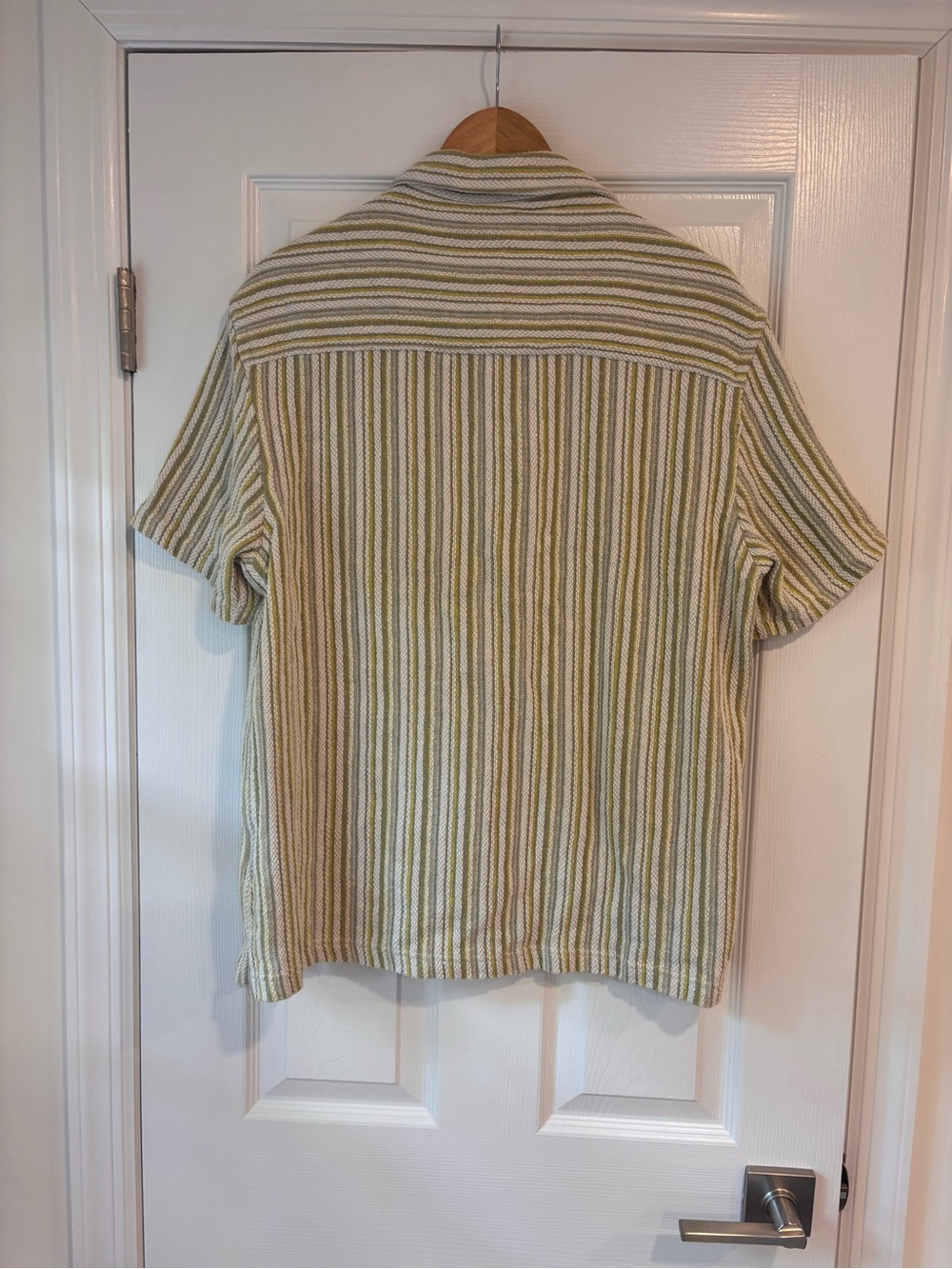Zara men's striped resort shirt size XL - Picture 4 of 4